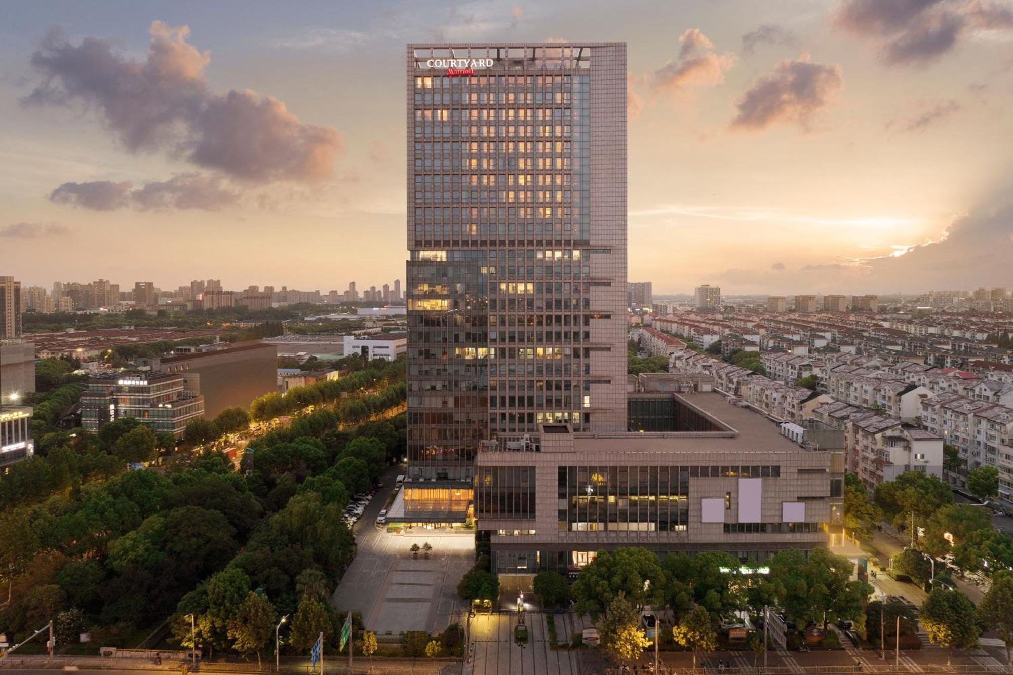 Courtyard By Marriott Shanghai Jiading Exterior foto
