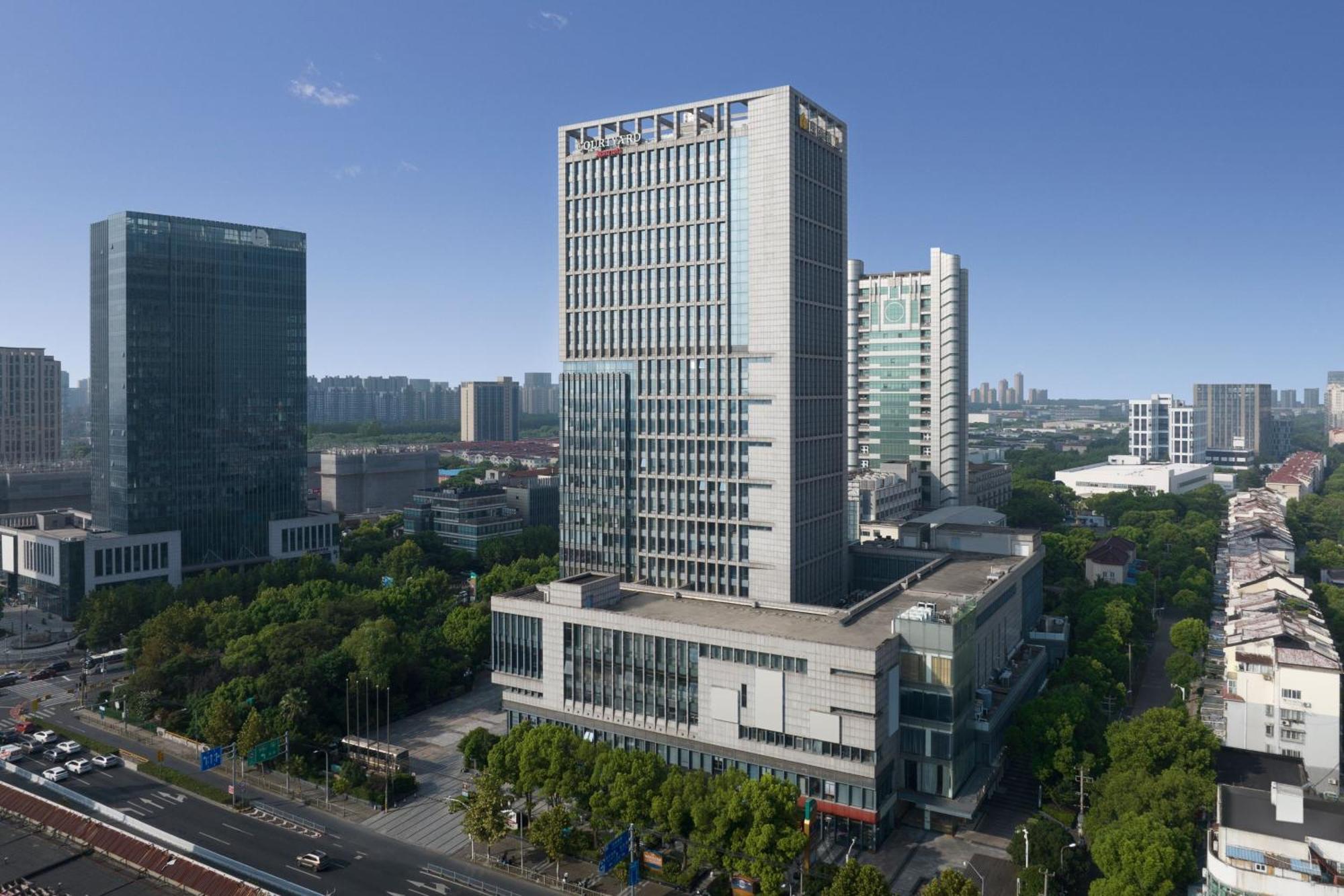 Courtyard By Marriott Shanghai Jiading Exterior foto
